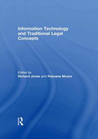 Produktbild: Information Technology and Traditional Legal Concepts