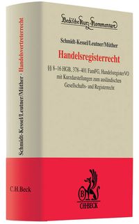 Produktbild: Handelsregisterrecht