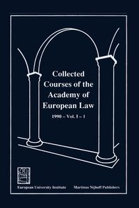 Produktbild: Collected Courses of the Academy of European Law
