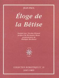 Produktbild: Eloge de la betise