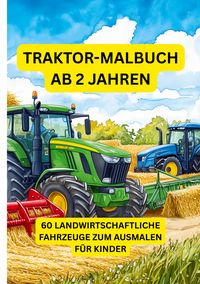 Produktbild: Traktor-Malbuch ab 2 Jahren