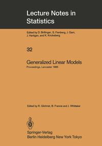 Produktbild: Generalized Linear Models