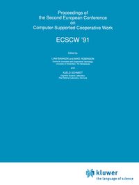 Produktbild: Proceedings of the Second European Conference on Computer-Supported Cooperative Work