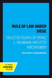 Produktbild: The Rule of Law Under Siege