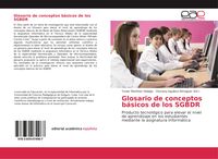 Produktbild: Glosario de conceptos b&aacute;sicos de los SGBDR