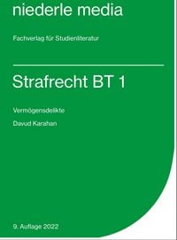 Produktbild: Strafrecht BT 1 - Karteikarten - 2022