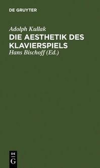 Produktbild: Die Aesthetik des Klavierspiels