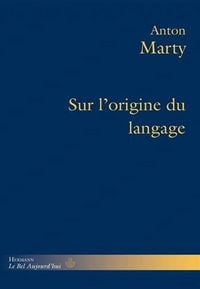 Produktbild: Sur l'origine du langage