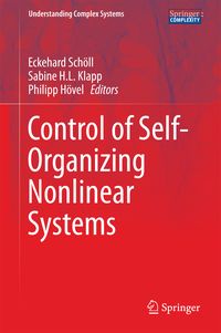 Produktbild: Control of Self-Organizing Nonlinear Systems