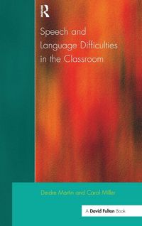 Produktbild: Speech and Language Difficulties in the Classroom