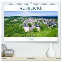 Produktbild: Ausblicke - Mittelhessen von Oben (hochwertiger Premium Wandkalender 2026 DIN A2 quer), Kunstdruck in Hochglanz