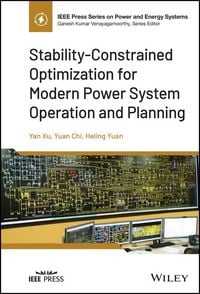 Produktbild: Stability-Constrained Optimization for Modern Power System Operation and Planning