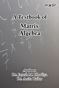 Produktbild: A Textbook of Matrix Algebra