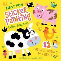 Produktbild: First Fun Sticker Painting: Farm Animals