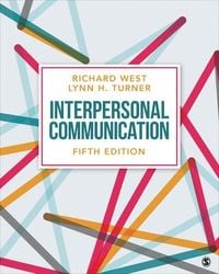 Produktbild: West, R: Interpersonal Communication