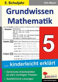 Bild vom Artikel Grundwissen Mathematik 5. Schuljahr vom Autor Dirk Meyer
