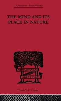 Produktbild: The Mind and its Place in Nature