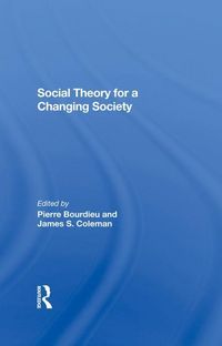 Produktbild: Bourdieu, P: Social Theory For A Changing Society
