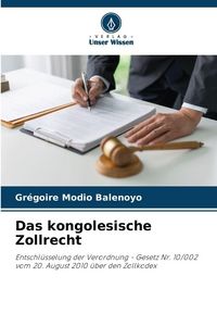 Produktbild: Das kongolesische Zollrecht