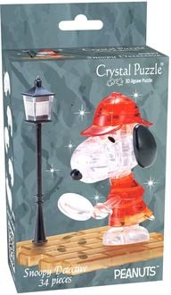 Produktbild: Crystal Puzzle - Snoopy Detektiv