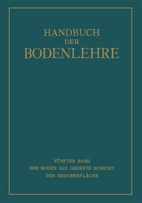 Produktbild: Der Boden als Oberste Schicht der Erdoberfl&auml;che