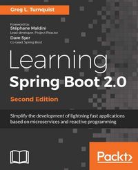 Produktbild: Learning Spring Boot 2.0 - Second Edition
