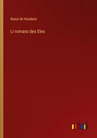 Produktbild: Li romans des Eles