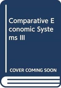 Produktbild: Comparative Economic Systems III