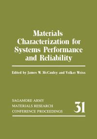 Bild vom Artikel Materials Characterization for Systems Performance and Reliability vom Autor James W. McCauley