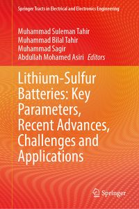 Produktbild: Lithium-Sulfur Batteries: Key Parameters, Recent Advances, Challenges and Applications