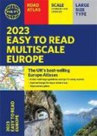 Produktbild: 2023 Philip's Easy to Read Multiscale Road Atlas Europe