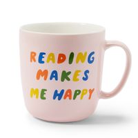 Tasse 'Reading makes me happy'