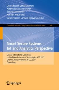 Produktbild: Smart Secure Systems - IoT and Analytics Perspective