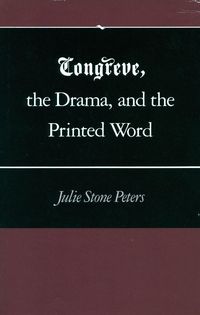 Produktbild: Congreve, the Drama, and the Printed Word