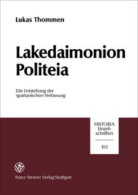 Produktbild: Lakedaimonion politeia