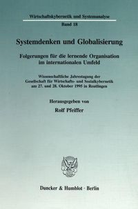 Produktbild: Systemdenken und Globalisierung.