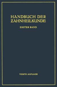 Produktbild: Handbuch der Zahnheilkunde