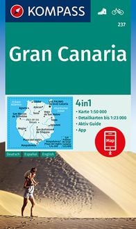 KOMPASS Wanderkarte 237 Gran Canaria 1:50.000 Kompass-Karten GmbH