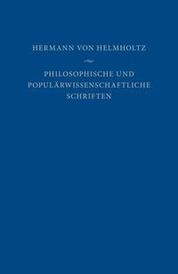 Produktbild: Philosophische und popul&auml;rwissenschaftliche Schriften