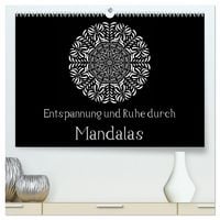 Produktbild: Entspannung und Ruhe durch Mandalas (hochwertiger Premium Wandkalender 2026 DIN A2 quer), Kunstdruck in Hochglanz