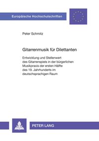 Produktbild: Gitarrenmusik f&uuml;r Dilettanten