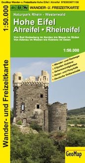 Produktbild: Hohe Eifel, Ahreifel, Rheineifel Wander- und Freizeitkarte