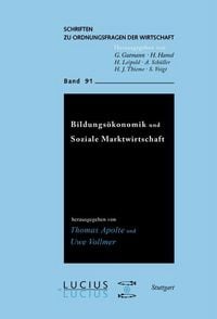 Produktbild: Bildungs&ouml;konomik und Soziale Marktwirtschaft