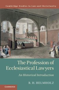 Produktbild: Profession of Ecclesiastical Lawyers