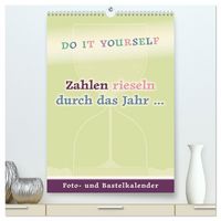 Produktbild: Zahlen rieseln durch das Jahr ... (hochwertiger Premium Wandkalender 2026 DIN A2 hoch), Kunstdruck in Hochglanz