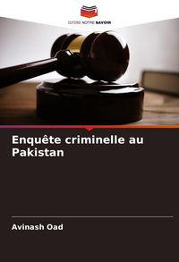 Produktbild: Enqu&ecirc;te criminelle au Pakistan