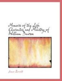 Produktbild: Memoirs of the Life Character and Ministry of William Dawson