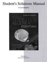 Produktbild: Col Algebra Essentials 2/e-Sg