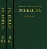 Produktbild: Schelling: Historisch-kritische Ausgabe, 2/6,1-2