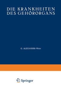 Produktbild: Die Krankheiten des Geh&ouml;rorgans